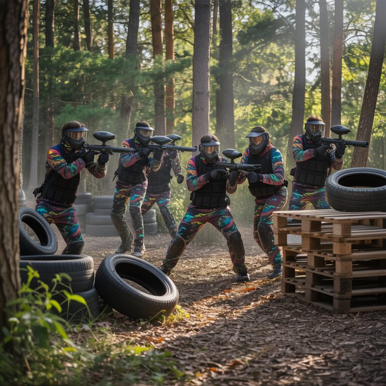 Paintball drużynowy – jak zbudować zespół i wygrywać mecze?