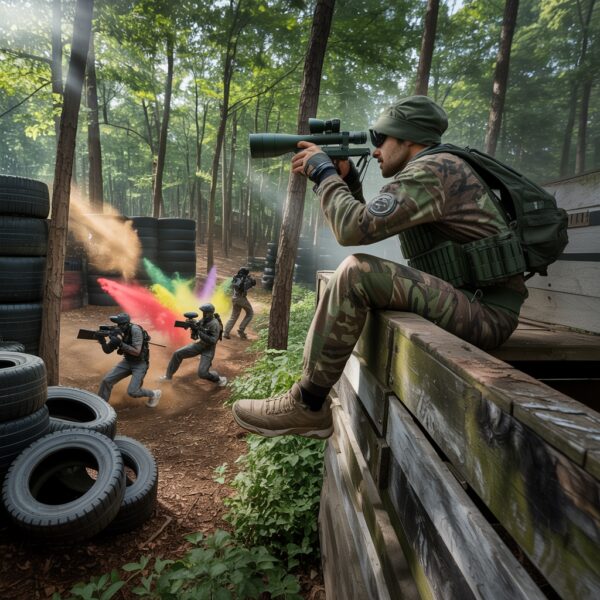 Paintball – pozycje i role w drużynie: od snajpera do szturmowca